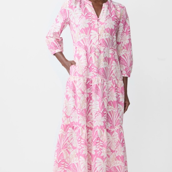 J McLaughlin NWOT Cunningham Dress in Field Blooms, XL - Picture 3 of 8